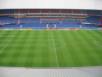 Dampatroon in de Kuip