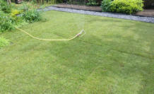 Afwalsen en flink sproeien